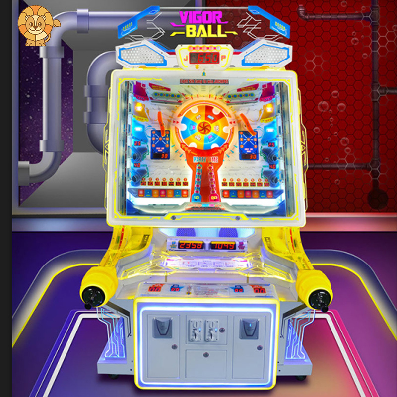 Hot - selling product vitality ball mechanical pinball machine coin-operated arcade lottery carnival video game lottery exchange