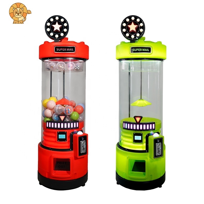 USA Most Popular Capsule Gashapon Vending Machine Super Mail Automatic Crystal Capsule Toy Egg Vending Machine