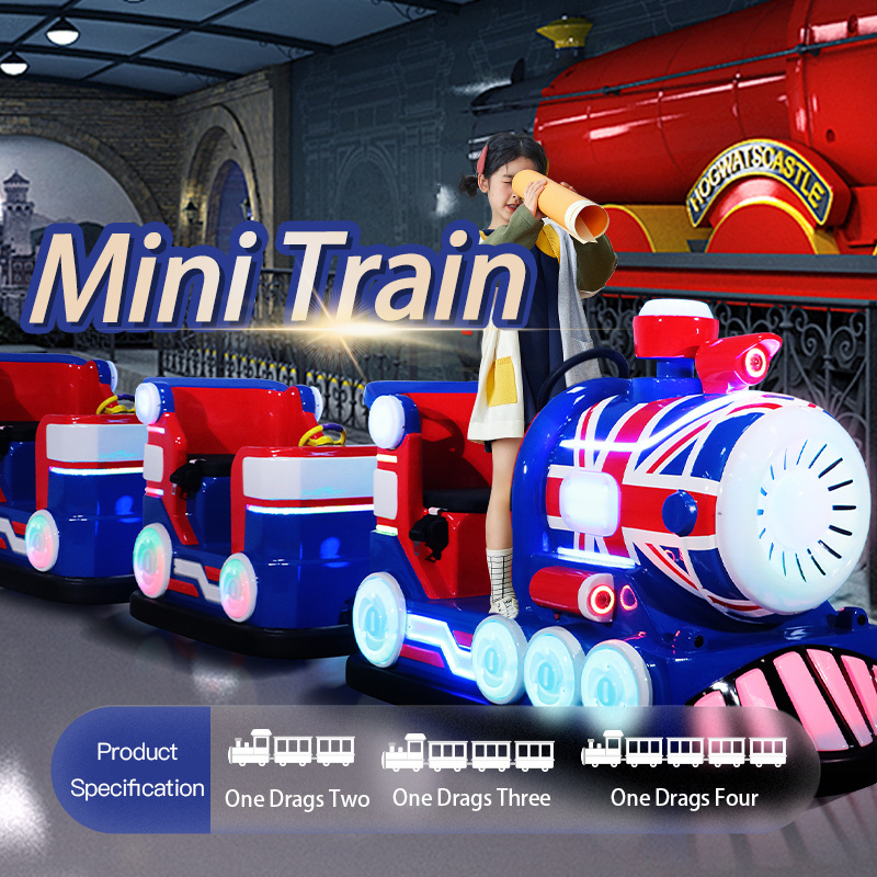 Hot Sell Amusement electric trains Park Children Trackless Small Trackless Cars Children'S Train Amusement Park Trackless Train