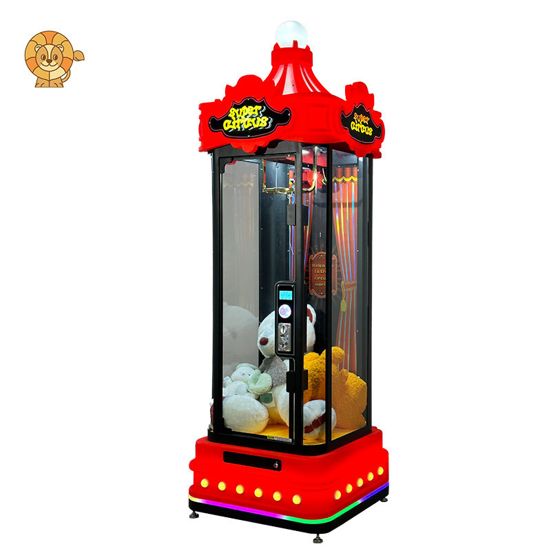 Factory outlet mall Indoor shopping center coin-operated prize claw claw crane plush doll toy gift machine for sale