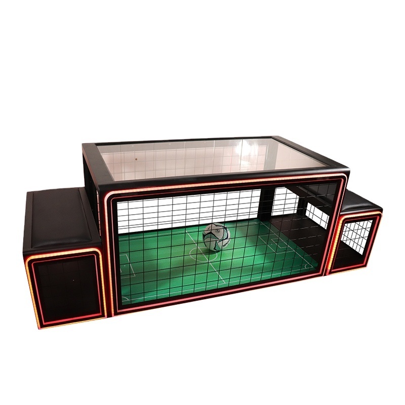 under table football arcade game console football machine  kids and adult football table