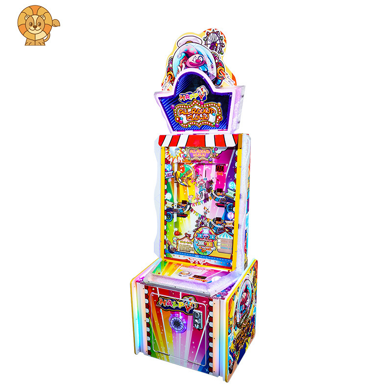 Coin Pusher Universal Clown Game Remdemption Ticket Eater Machine Adult Lottery Gift Machine Redemption Ticket Game Machine