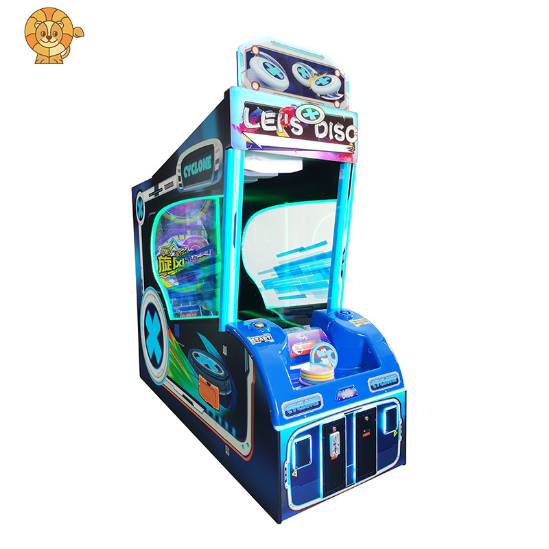 Factory Manufactory Direct Coin Operated Indoor Amusement Let's Disc shooting disc redemption lottery game machine