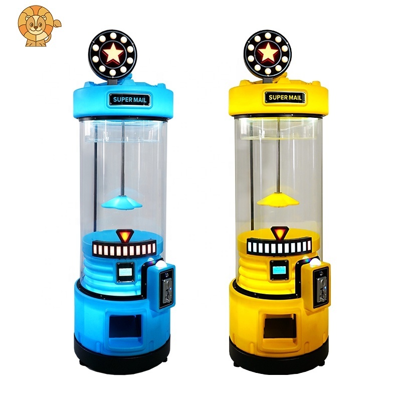 USA Most Popular Capsule Gashapon Vending Machine Super Mail Automatic Crystal Capsule Toy Egg Vending Machine