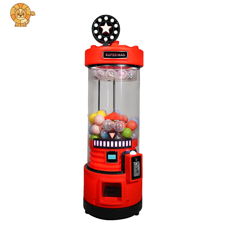 Newest Coin Operated Super Mail Capsule Toy Vending  Prize Gashapon Carnival Machine  gacha vending machine Arcade Game Machine