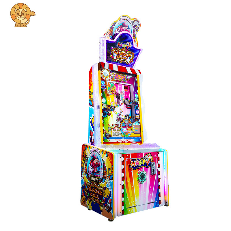 Coin Pusher Universal Clown Game Remdemption Ticket Eater Machine Adult Lottery Gift Machine Redemption Ticket Game Machine