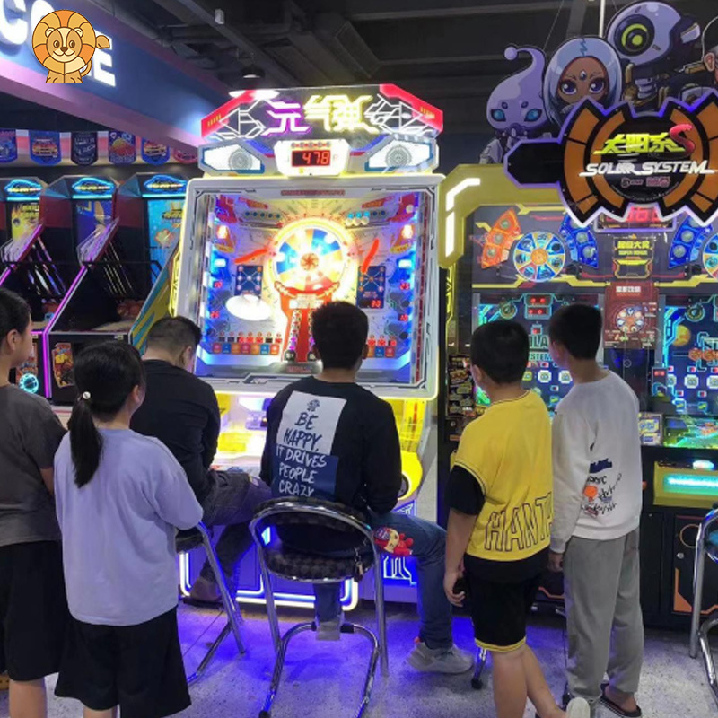 Hot - selling product vitality ball mechanical pinball machine coin-operated arcade lottery carnival video game lottery exchange