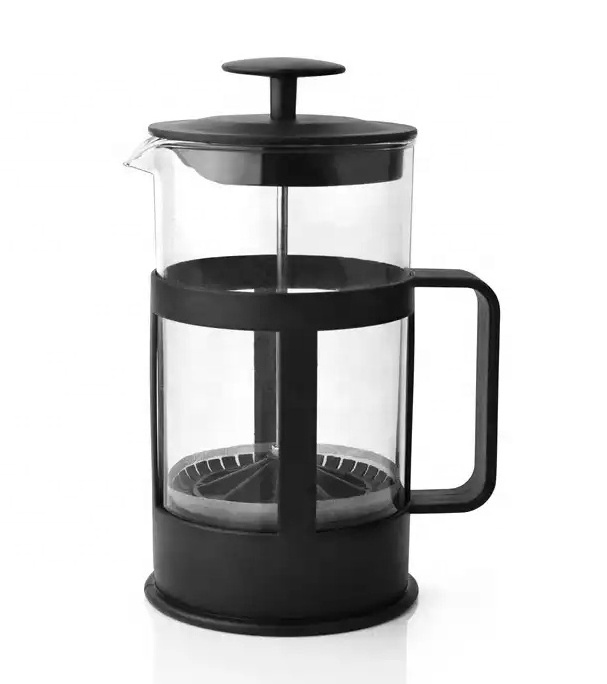 FREE Sample 350ml 600ml 800ml 1000ml Low Price Dropshipping Coffee Maker Cafetiere Stainless Glass Coffee Tea French Press