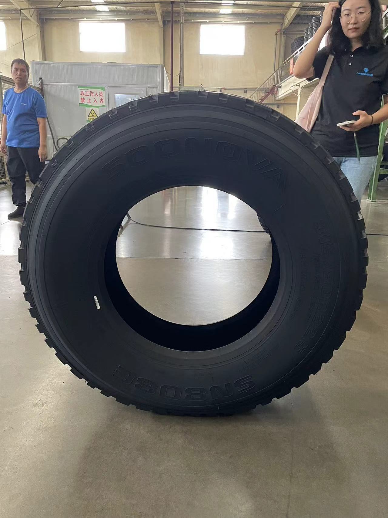 SOONOVA SN808E 315/80r22.5 tyre china tyres manufacturing for truck tubeless offroad trailer tires