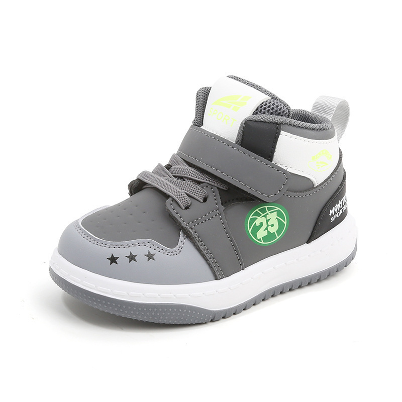 new design  vietnam sports shoes manufacturers high top children fashion walking shoes sneakers kids