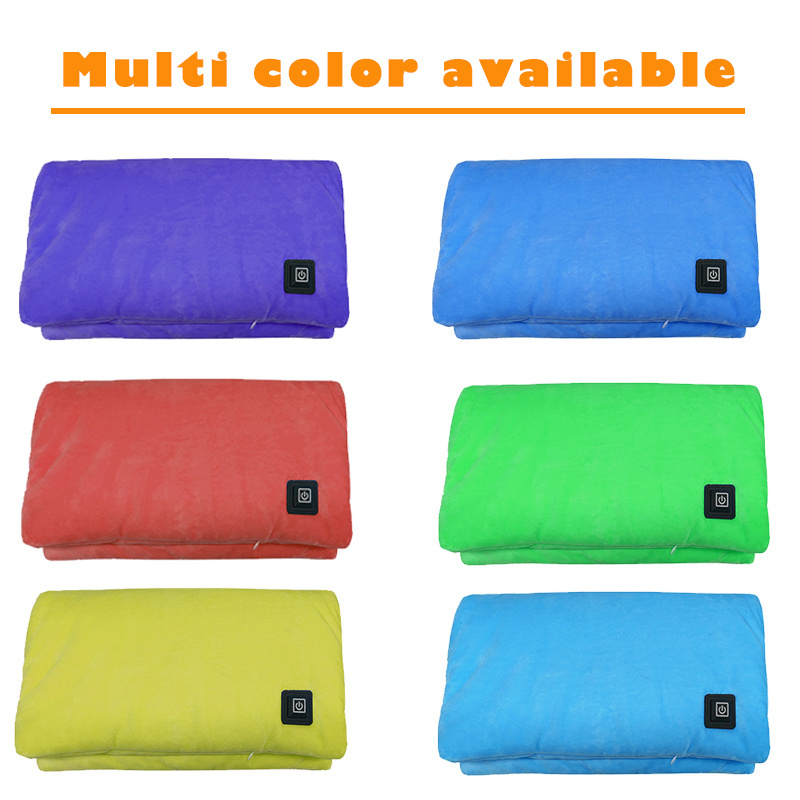 Super Soft Fabric Durable Graphene Heating Pad Winter Hand Warmer Office Heating Cushion