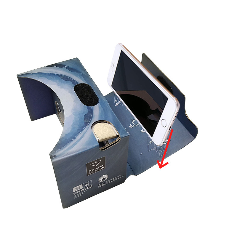 DIY Promotion Virtual Reality 3D VR Cardboard Glasses