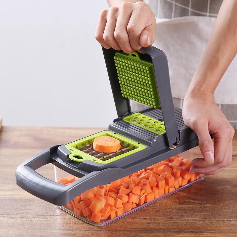 Manual Hand Fruits And Vegetable Cutter All In One Vegetable Food Chopper Durable Kitchen Accessories Vegetable Cutter