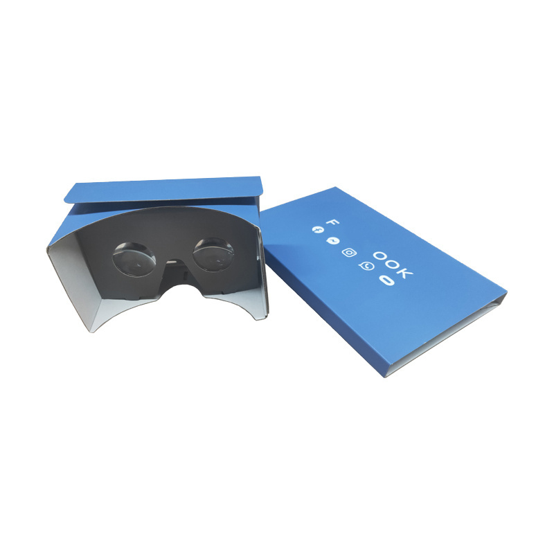 Popular New Flat Design VR Glasses Cardboard VR Cardboard Box 3D VR Glasses Customize Cardboard Virtual Reality V3.1