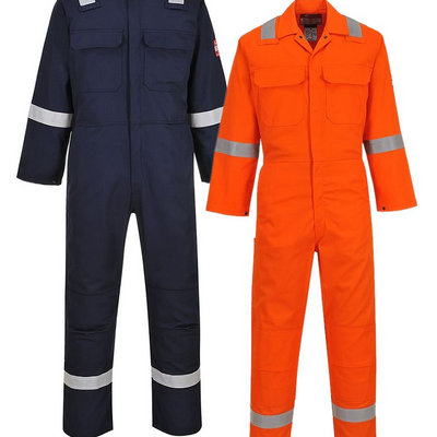 Industrial Oil Gas Workwear Cotton Fr Coverall Flame Resistant Fire Retardant Overalls Welding Safety Work Clothing Women