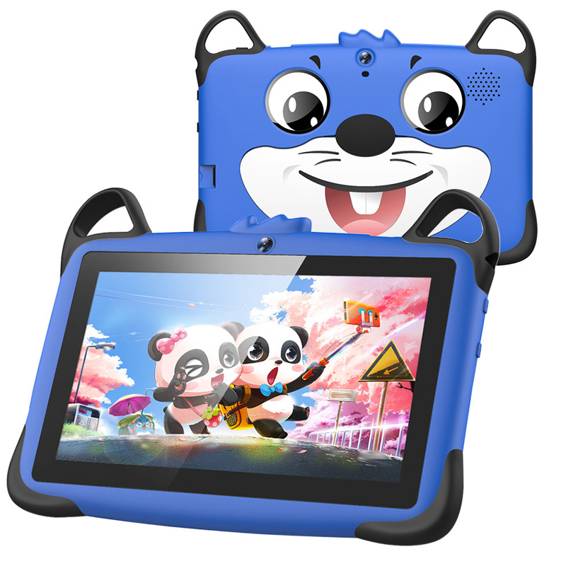 7 inch Cheap Kids Android Tablet for Toddler Parent Control Children WiFi Educational Tablet Pc with Kid-Proof Case