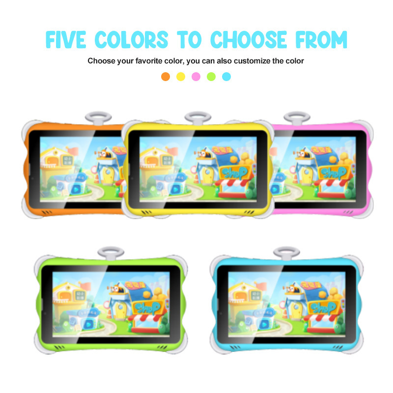 Wholesale custom 7 inch sim card learning educational tablet for kids