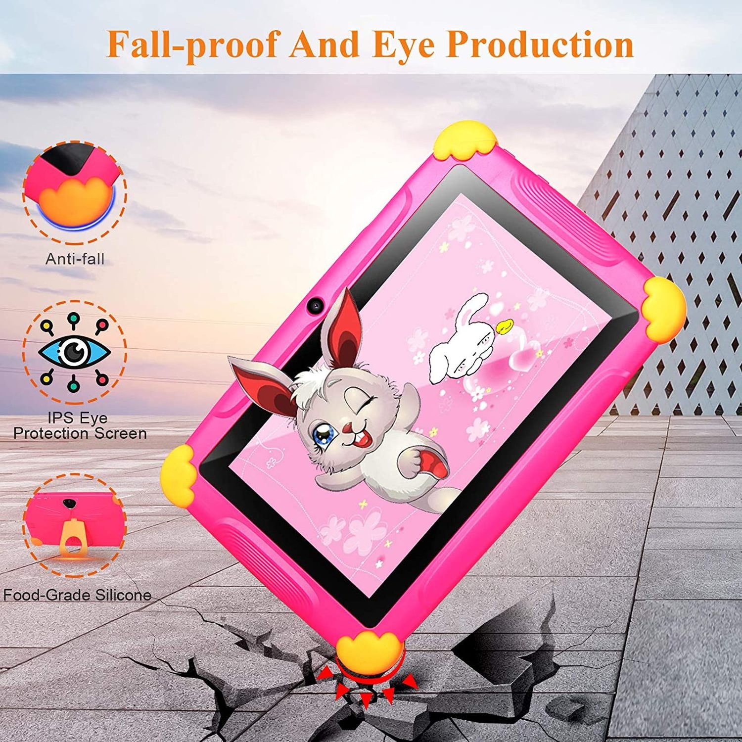 Wintouch cheap kids learning tab k77 kid educational learning 7 inch android kids tablet