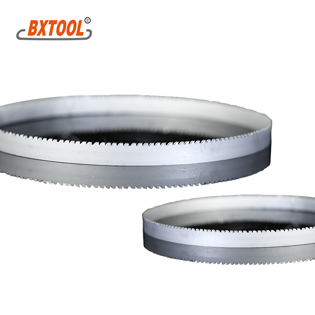 carbide tipped band saw blade for cutting high temperature alloy and graphite