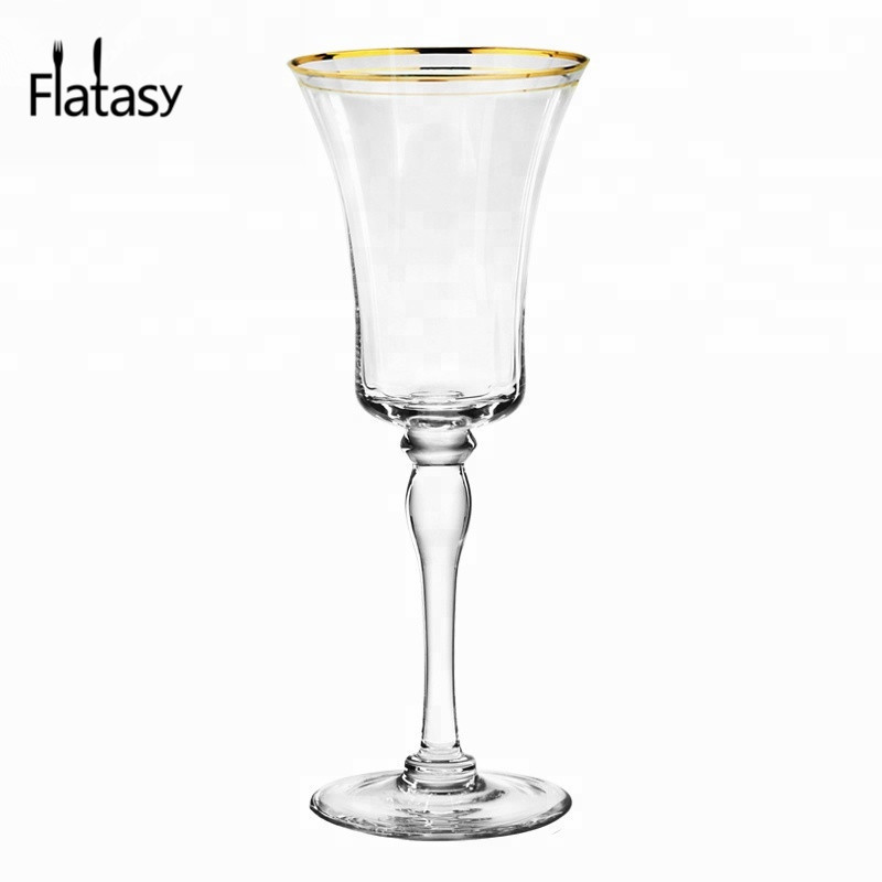 Wholesale crystal glasses set for table wedding event