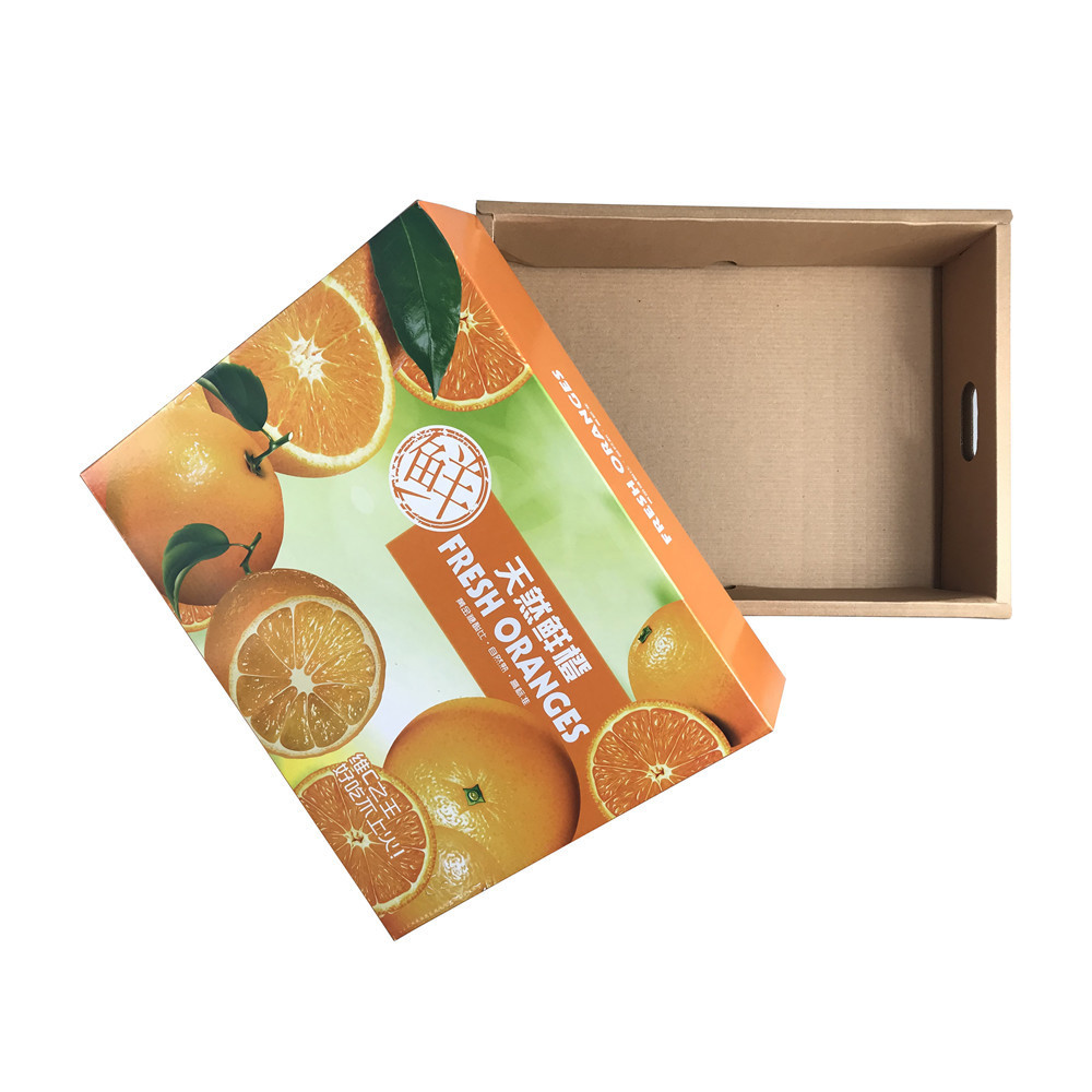 Lipack Fresh Fruit Corrugated Box Packaging Fruit Mango Packing Boxes For Shipping