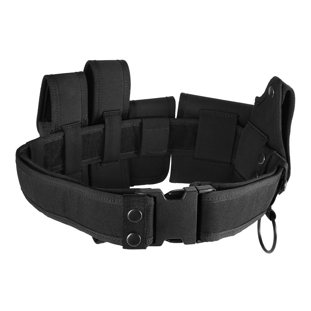 High Quality Nylon Tactical Gear Waist Belt Nylon Webbing Heavy Duty 6 in 1 Belts