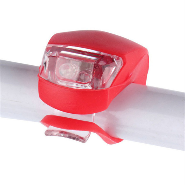 Promotional Mini Silicone Bike Rear Light Led Front And Back Mountain Portable Bike light