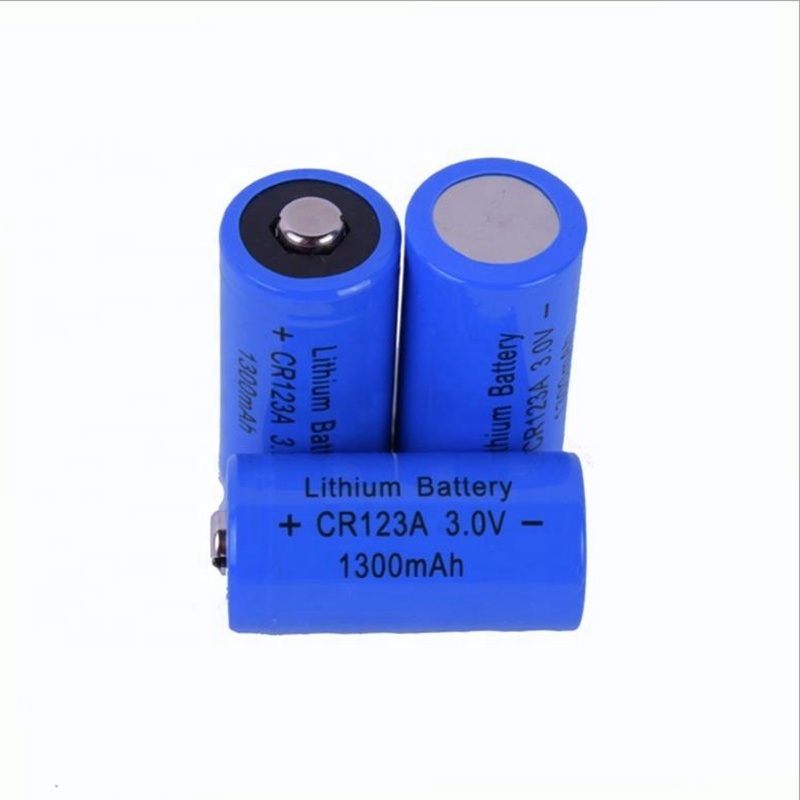 Replace fanso 3v cr123a lithium batteries 3v 1300mAh 1500mAh cr16340 cr17335 cr123a lithium battery with tabs