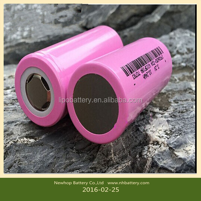 rechargeable lithium ion 26650 battery for xhp70 led flashlight