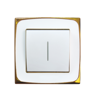 Hot Sale 1gang1way Light LED Control Switch Luxury Switch For Hotel