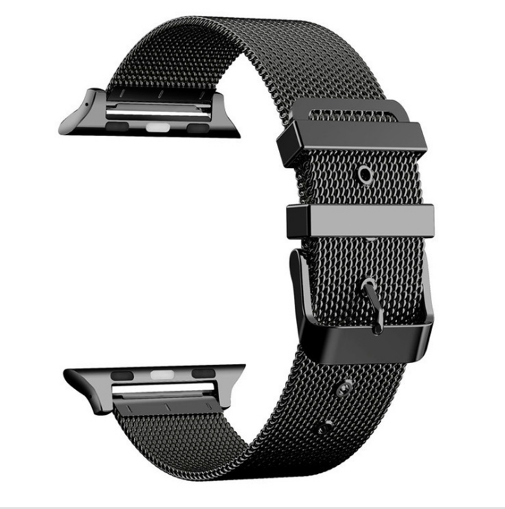 Stainless Steel Magnetic Mesh Milanese Loop Watch Bands For Apple Watch Strap