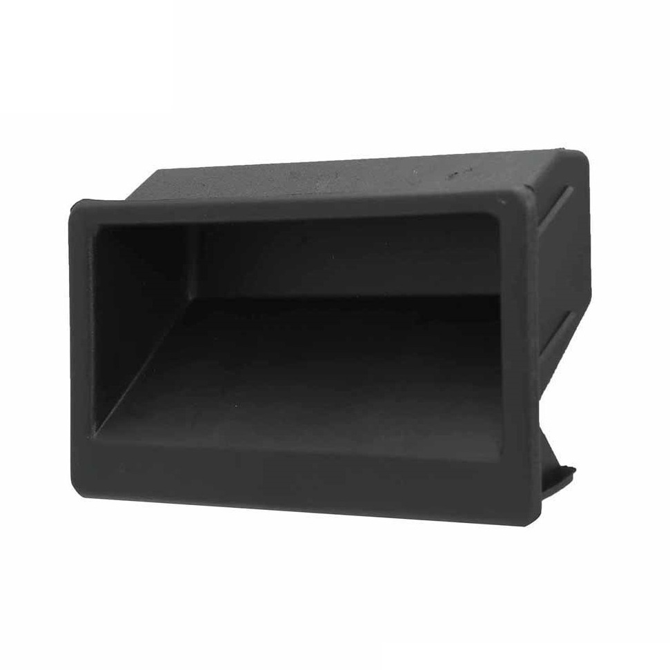 Black Cabinet Concealed Cup Flush Grip Hidden Industrial Insert Kitchen Handle HP-537-1 ABS Recessed Embedded Pocket Plastic