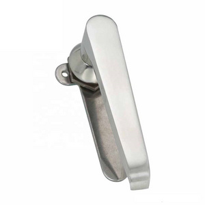 BL-2140-2 Keyless Stainless L Lever Swing Handle Electrical Panel Cabinet Door Quarter Turn Industrial Hardware Cam Lock Latch