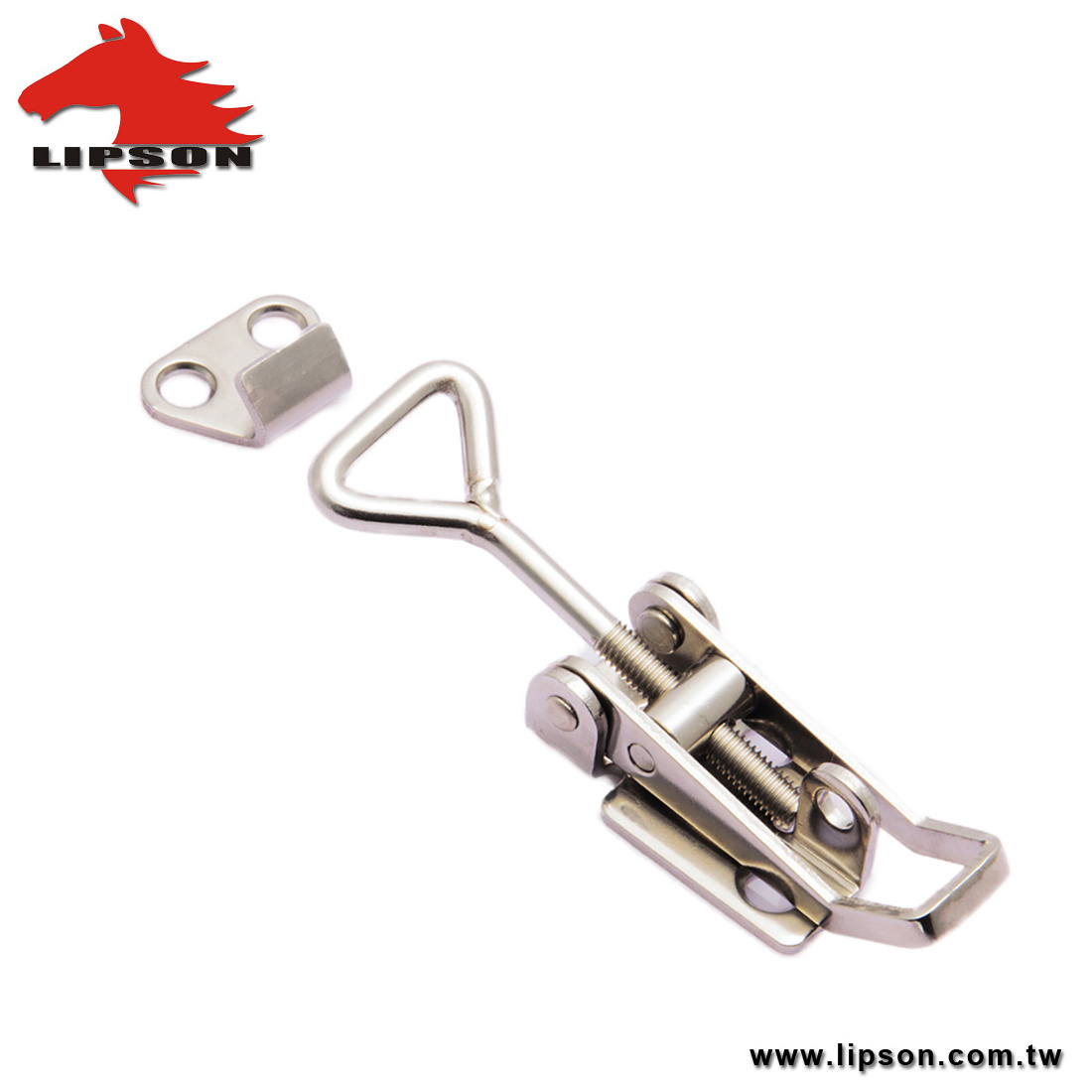 TS-270-SUS Machine Case Buckle Cabinet Toggle Hardware Metal Steel Door Tension Hasp Stainless Eccentric Adjustable Draw Latch