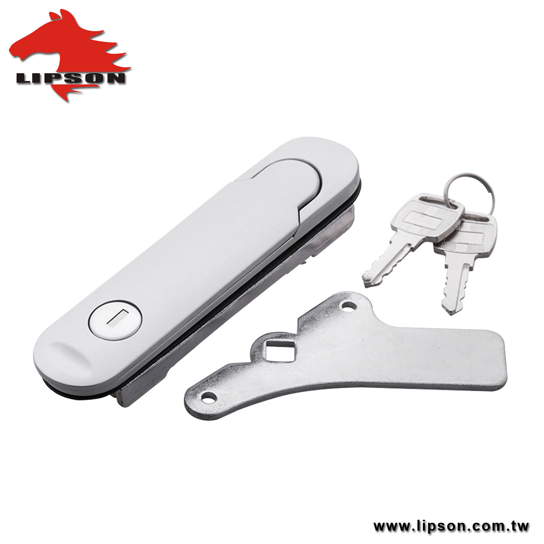 LM-843-3 Server Rack Electrical Cabinet Door Swing Handle Cam Lock Industrial Box Lift and Turn Latch Flush Plane Control Lock