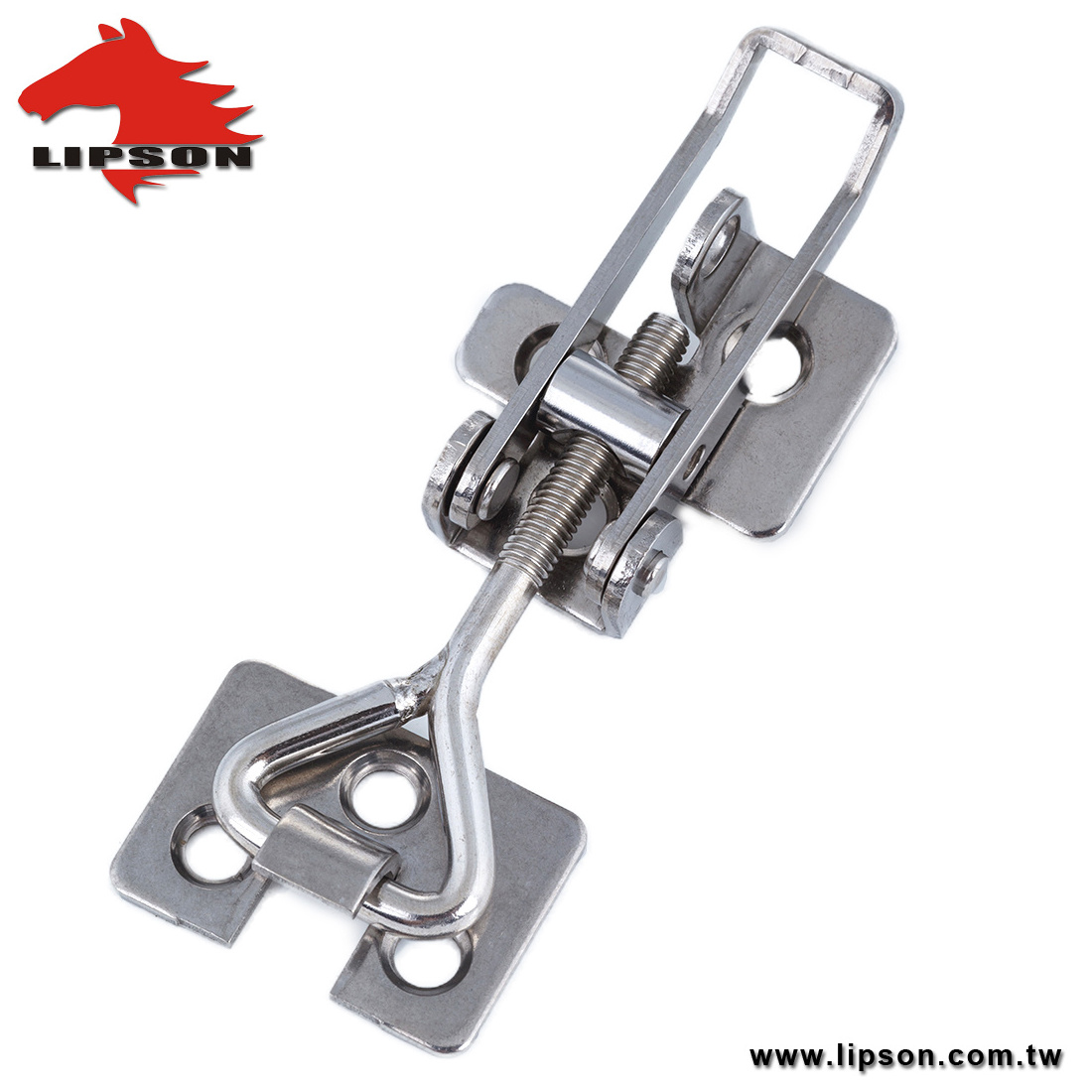 TS-260-SUS Charging piles Adjustable Draw Cabinet Hardware Heavy Duty Metal Steel Door Tension Hasp Stainless Toggle Latch