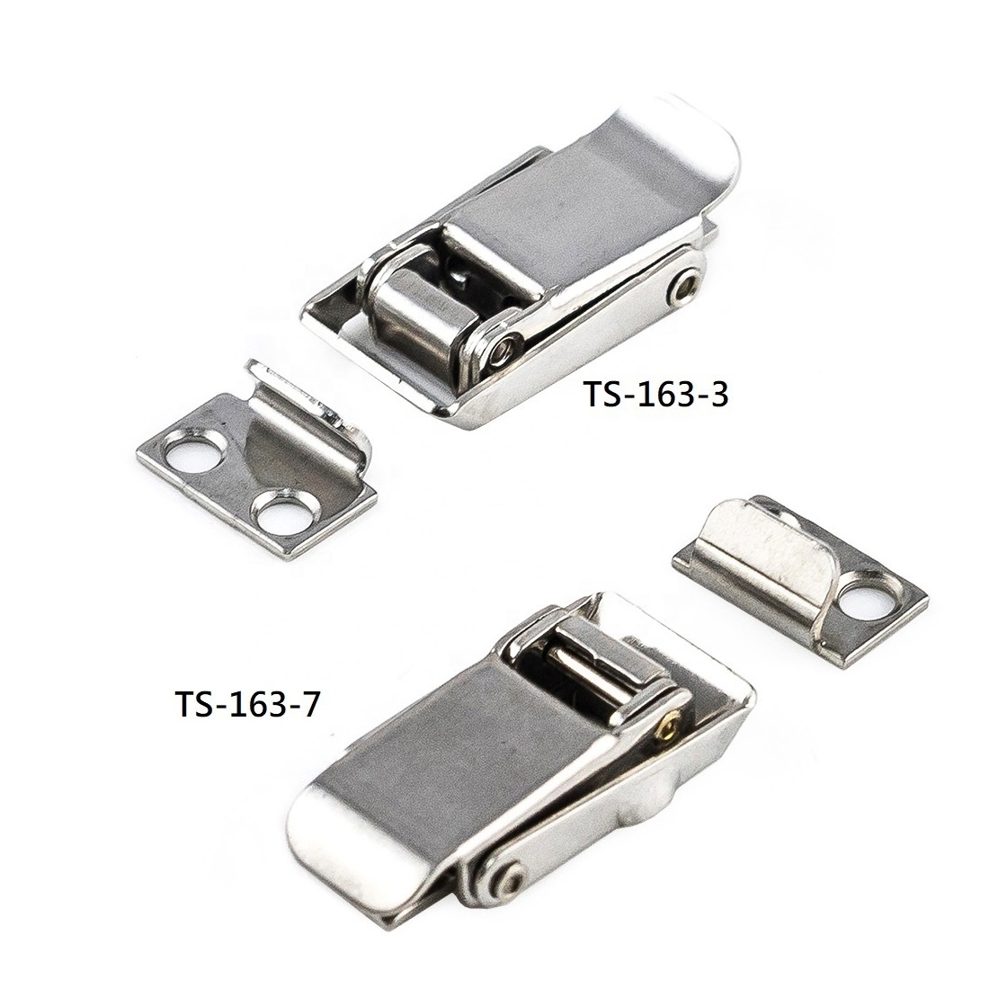 TS-163-7 Toggle Latch Compression Draw Locking Clip Adjustable Southco Stainless Steel Loaded Door Tension Claw Spring Latches