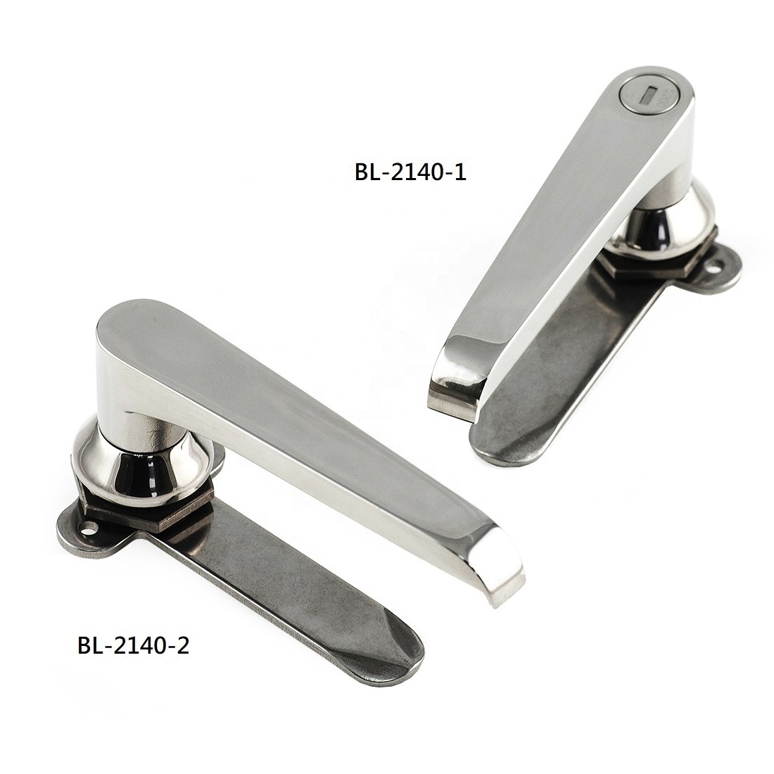 BL-2140-1 Stainless Electrical Panel Cabinet Door Electric Handle Locks Swing Lever Quarter Turn Industrial Hardware Cam Latch