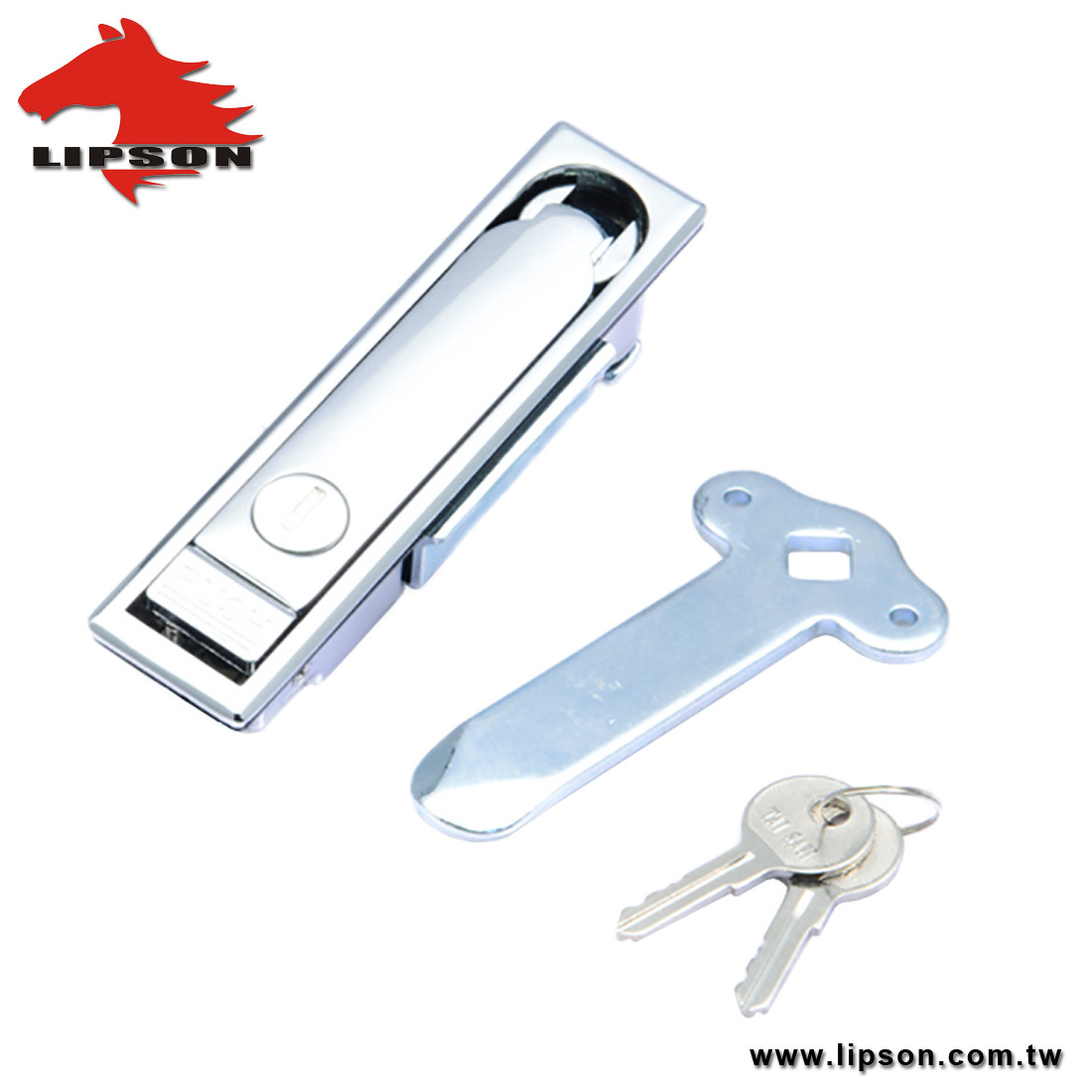 LM-711 Electrical Cabinet Door Swing Handle Cam Lock Industrial Box Lift and Turn Latch Flush Plane Control Panel Lock