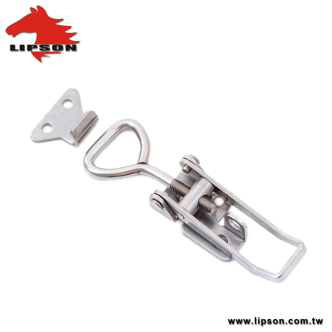 TS-280-SUS  Heavy Duty Stainless Suitcase Over Center Adjustable Toggle Stainless Eccentric Latch