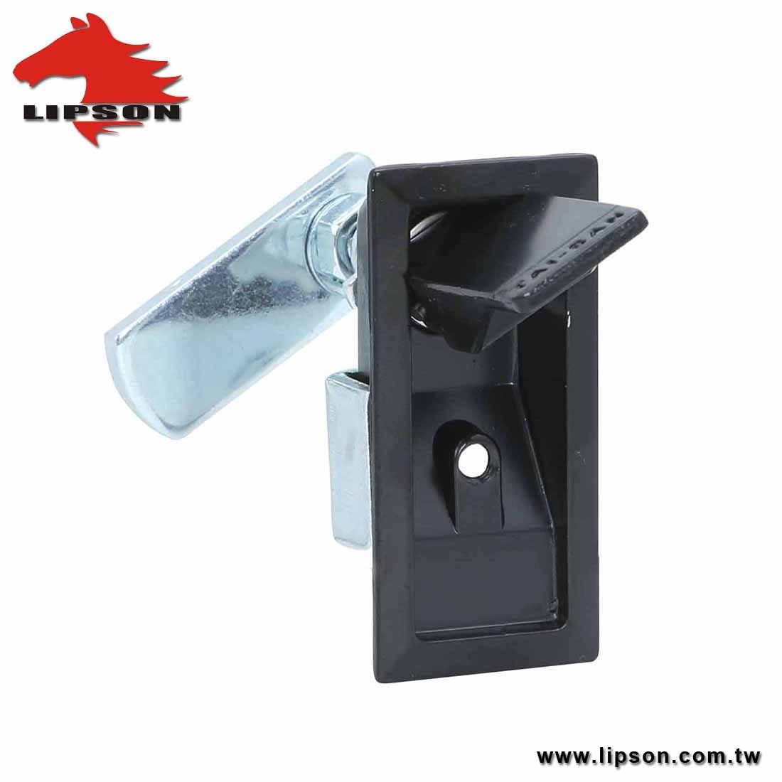 LM-733-1 Cabinet Panel Electrical Lift And Turn Latch Adjustable Grip Flush Key Control Door Compression Lock