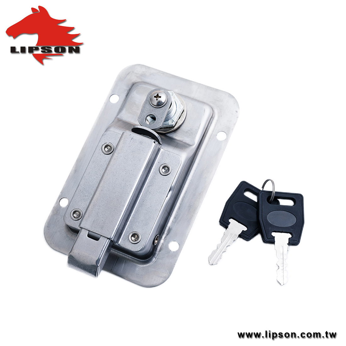 LM-335 Heavy Duty Truck Parts Stainless Steel Semi Trailer Lock Door Latches