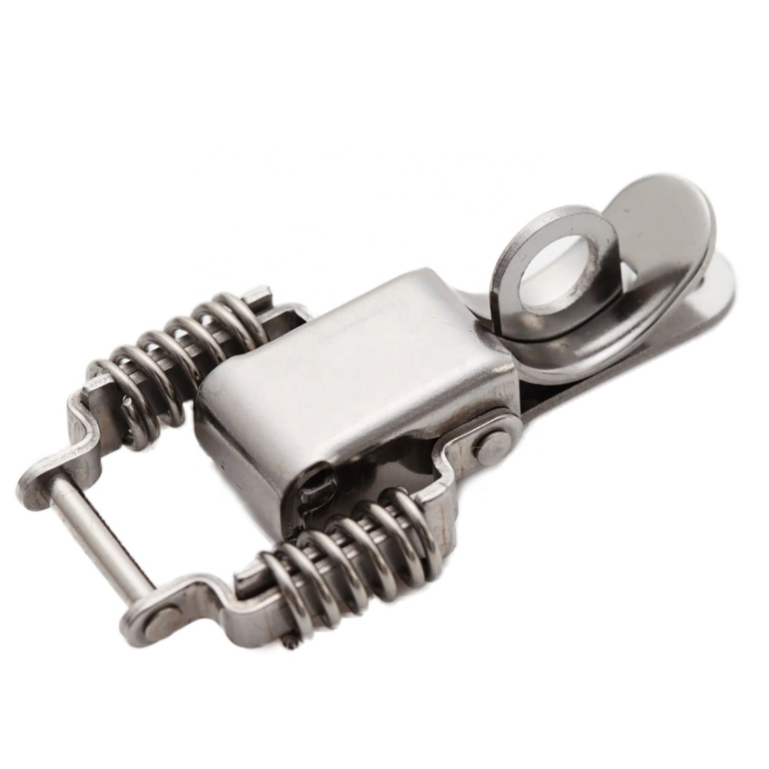 TSL-3071 Measurement Devices Stainless Metallic Adjustable toggle Clip Hasp Fastener Spring Loaded Draw Latch