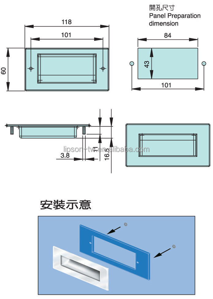 HP-002 Kitchen Hardware Cabinet Drawer Pull Handles Stainless Steel Industrial Handles and Knobs for Kitchen Cabinet Accepted