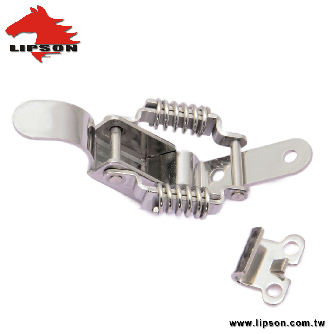 TSL-3061 Stainless Compression latch lock Claw Spring Loaded Toggle Clip Latch with Keeper