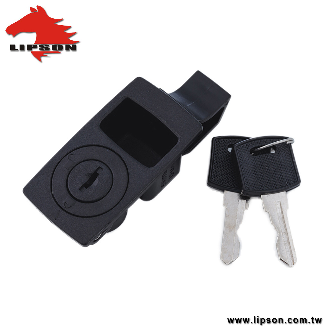 LM-725-5 Lockable Door Locking Snap In Electrical Panel Tool Box Toggle Latch Push to Close Flush Pull Plastic Slide Slam Latch