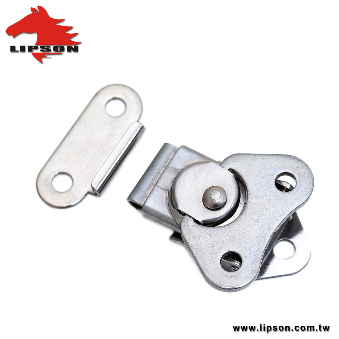 TS-153-SUS Stainless Steel Spring Loaded Recessed Crate Flight case Hardware Accessories Butterfly Latch