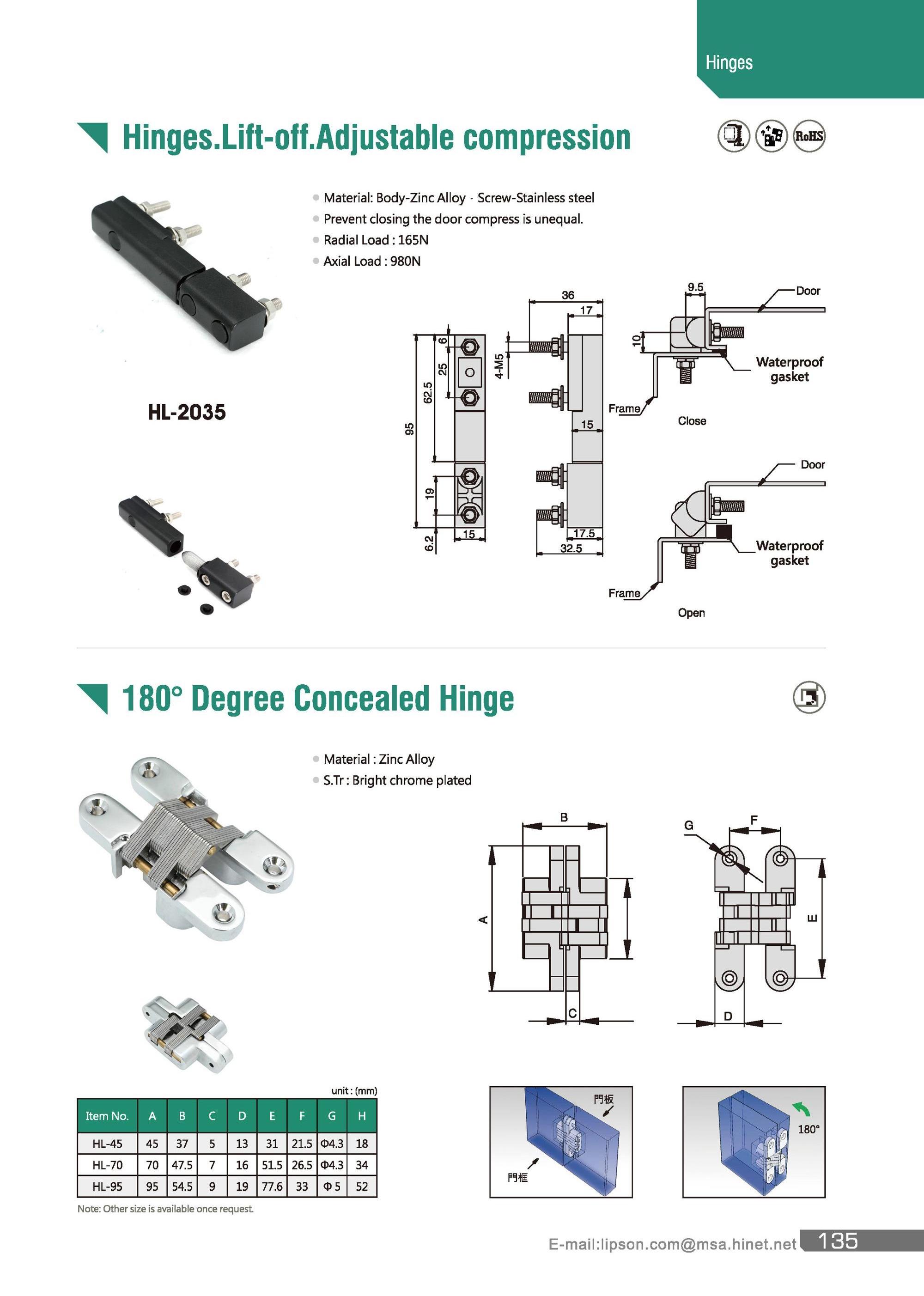 HL-95 Furniture Hardware Home Depot Concealed Adjustable Cabinet Cross 180 Degree Swing Hidden Door Invisible Hinges