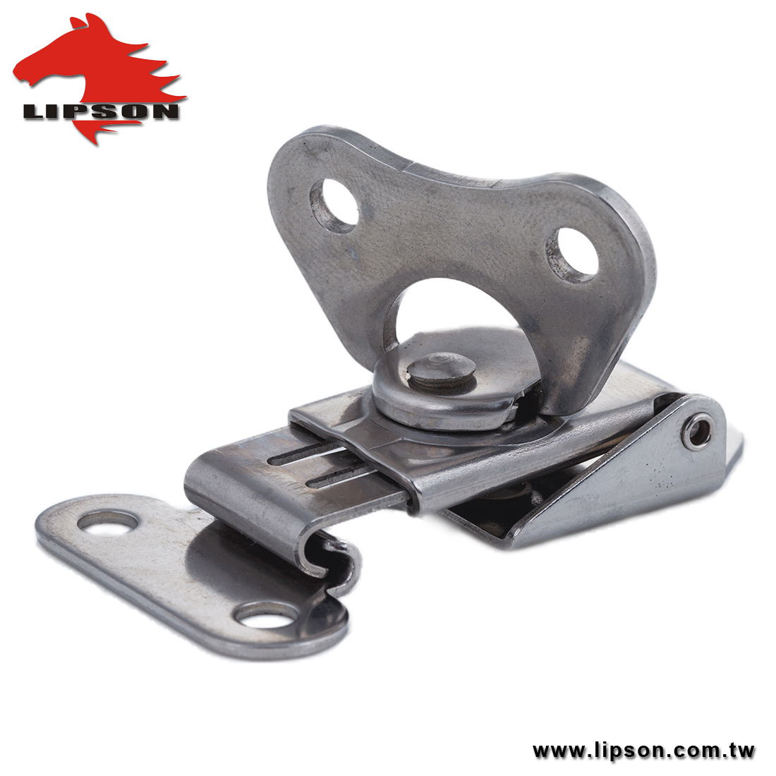 TS-153-SUS Stainless Steel Spring Loaded Recessed Crate Flight case Hardware Accessories Butterfly Latch