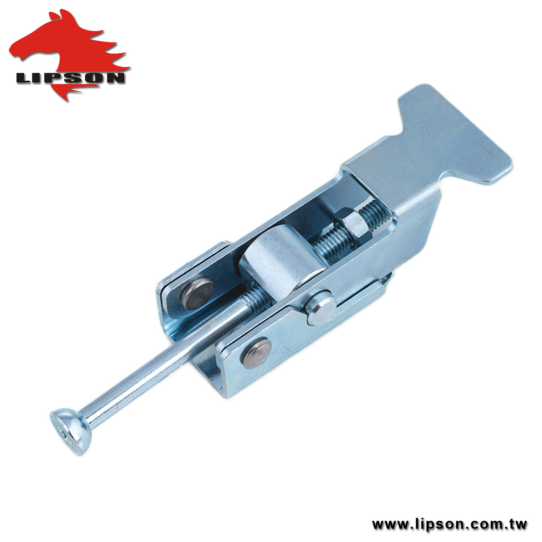 TS-3302-ST Adjustable Cabinet Steel Lock Hasp Clamp Locking Draw Over Center Toggle Latch